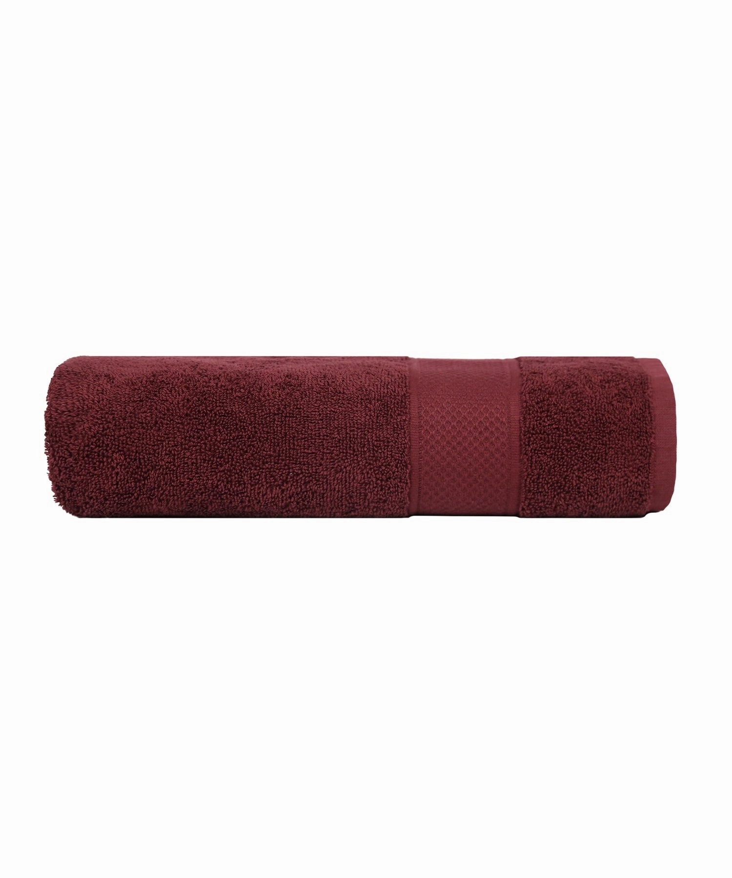 Urban Comfort, 450 GSM, Bath Towel, Wine Red