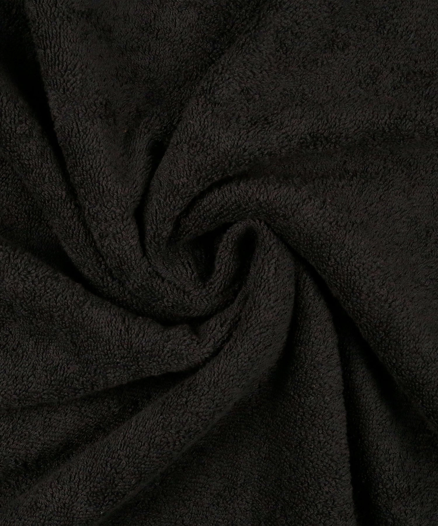 Urban Comfort Black Small Towel, 100% Cotton, Durable, Light Weight, Dry Fast
