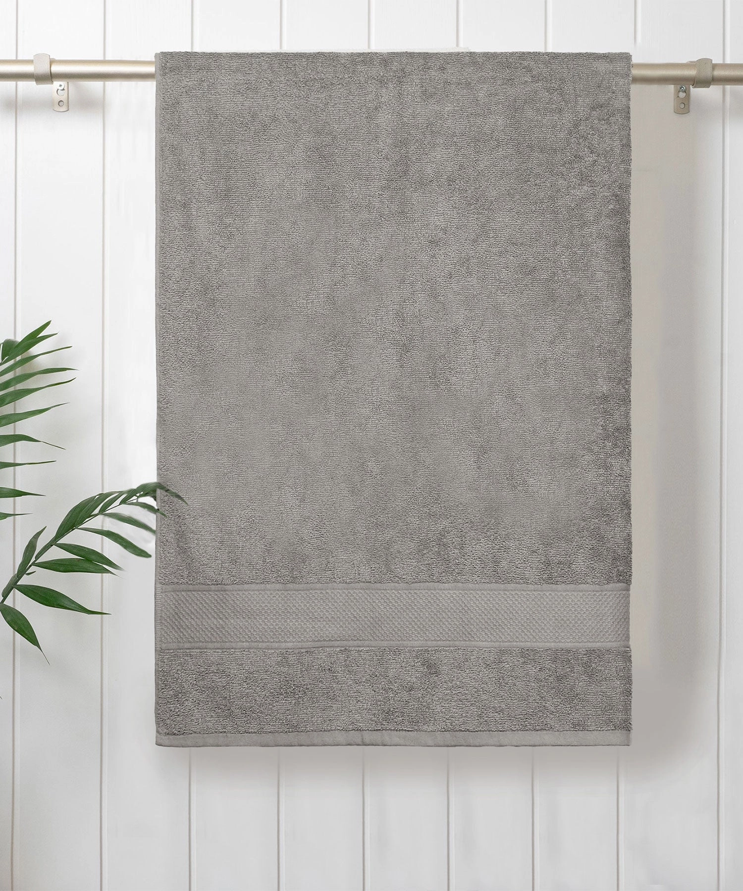 Urban Comfort Charcoal Small Towel, 100% Cotton, Durable, Light Weight, Dry Fast bath towels,soft towels,bathroom textiles