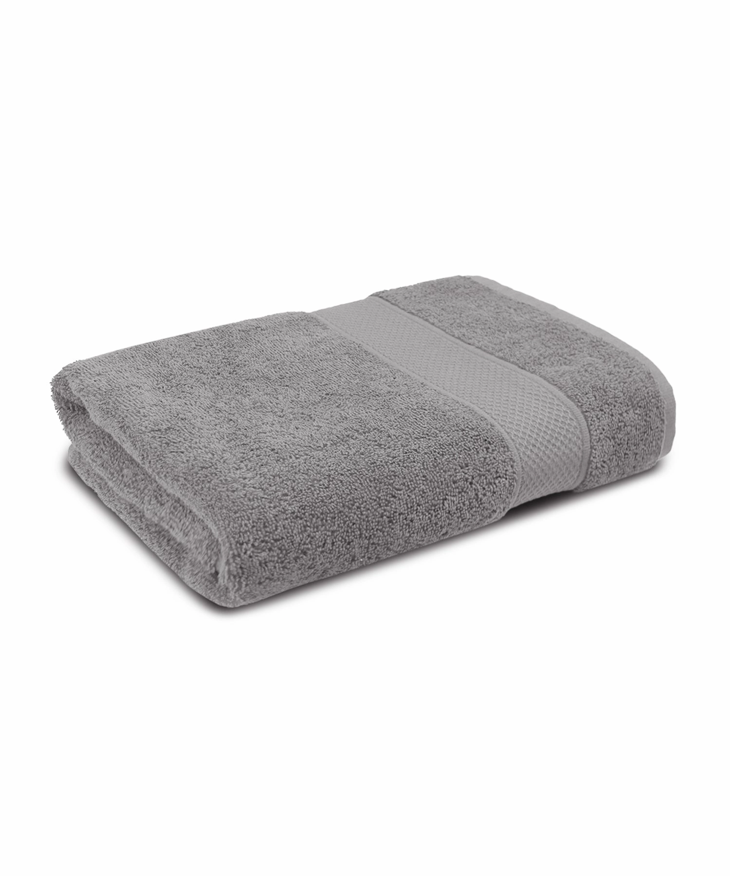 Urban Comfort Charcoal Small Towel, 100% Cotton, Durable, Light Weight, Dry Fast