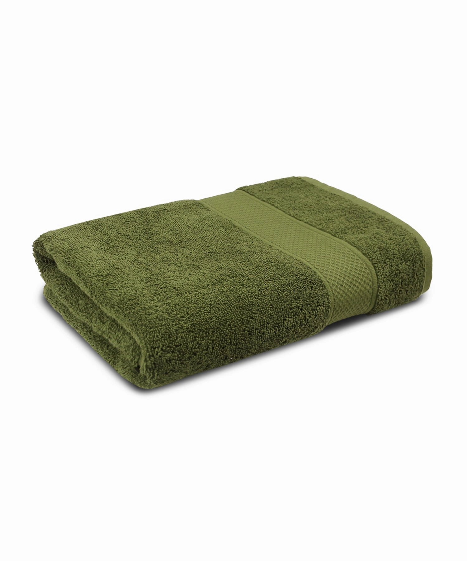 Urban Comfort Olive Small Towel, 100% Cotton, Durable, Light Weight, Dry Fast