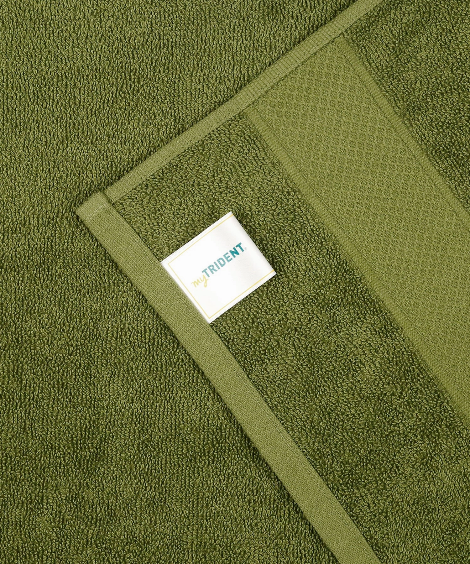 Urban Comfort Olive Small Towel, 100% Cotton, Durable, Light Weight, Dry Fast