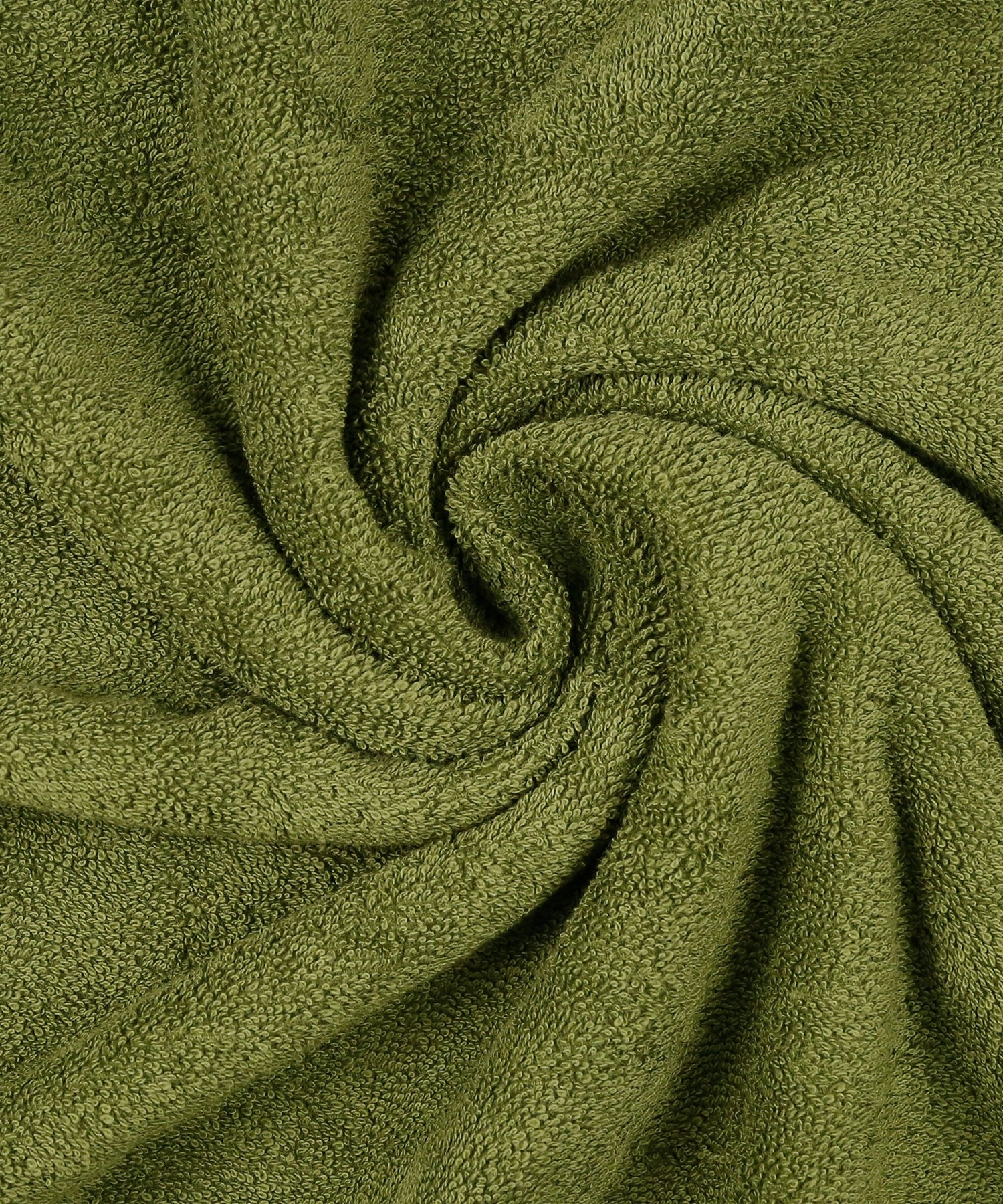 Urban Comfort Olive Small Towel, 100% Cotton, Durable, Light Weight, Dry Fast