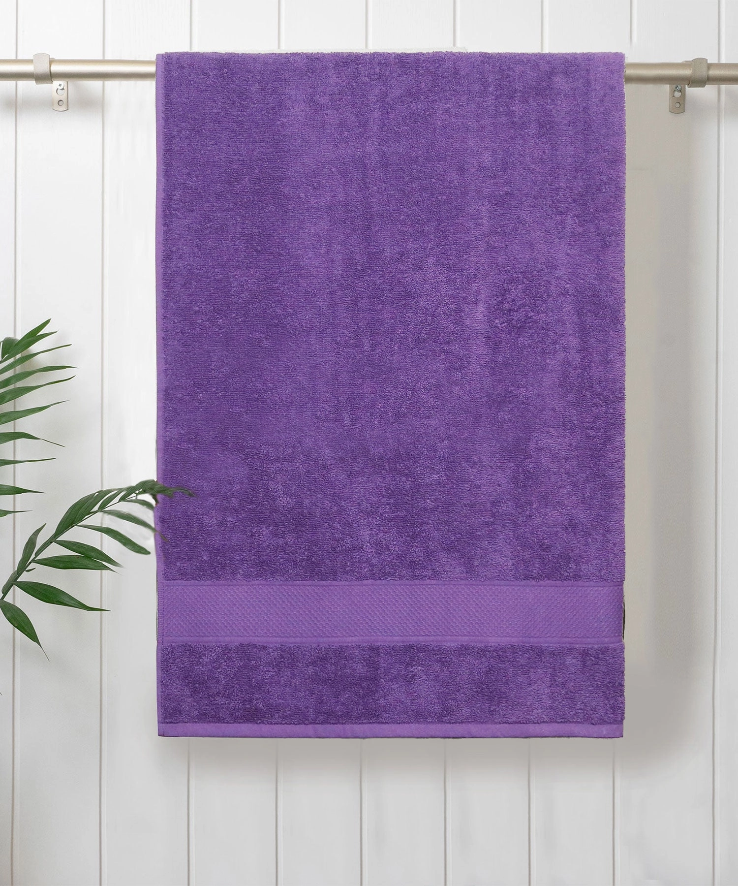 Urban Comfort Purple Small Towel, 100% Cotton, Durable, Light Weight, Dry Fast bath towels,soft towels,bathroom textiles