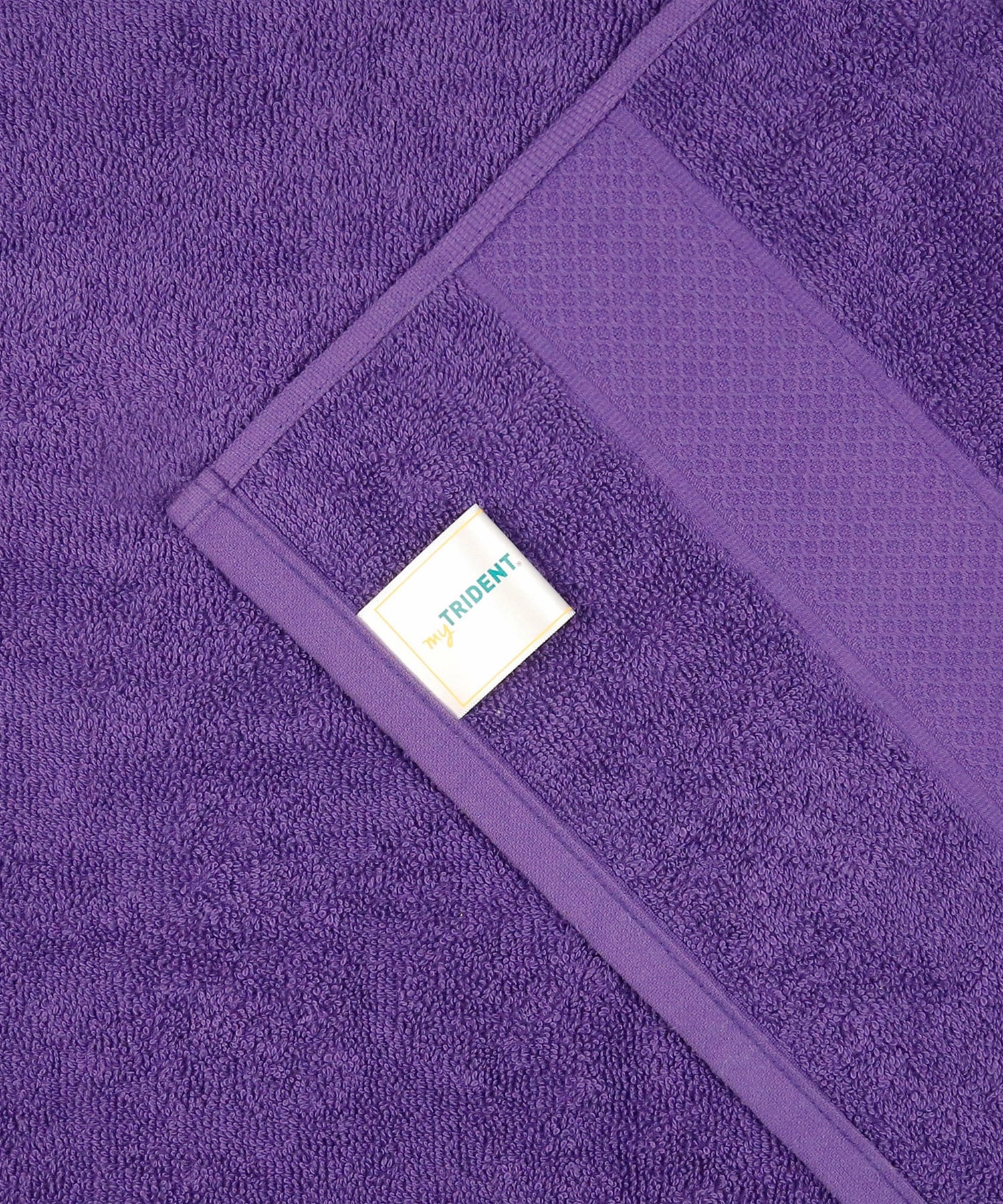 Urban Comfort Purple Small Towel, 100% Cotton, Durable, Light Weight, Dry Fast