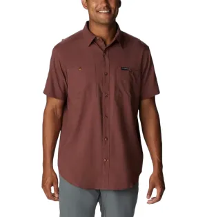 Utilizer Printed Woven - Light Raisin Hammocked Columbia Clothing