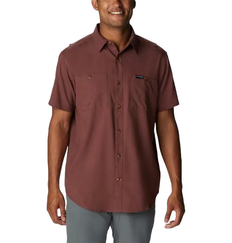 Utilizer Printed Woven - Light Raisin Hammocked Columbia Clothing