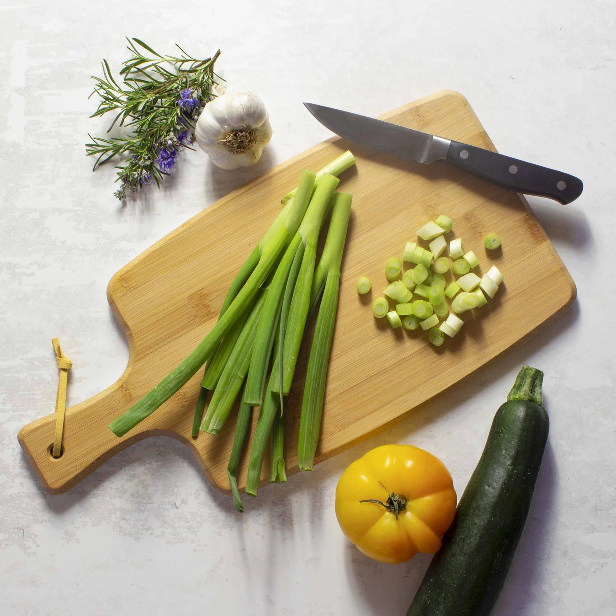 UV Printed Faux Marble Serving Board, 15-1/2 x 7-7/8