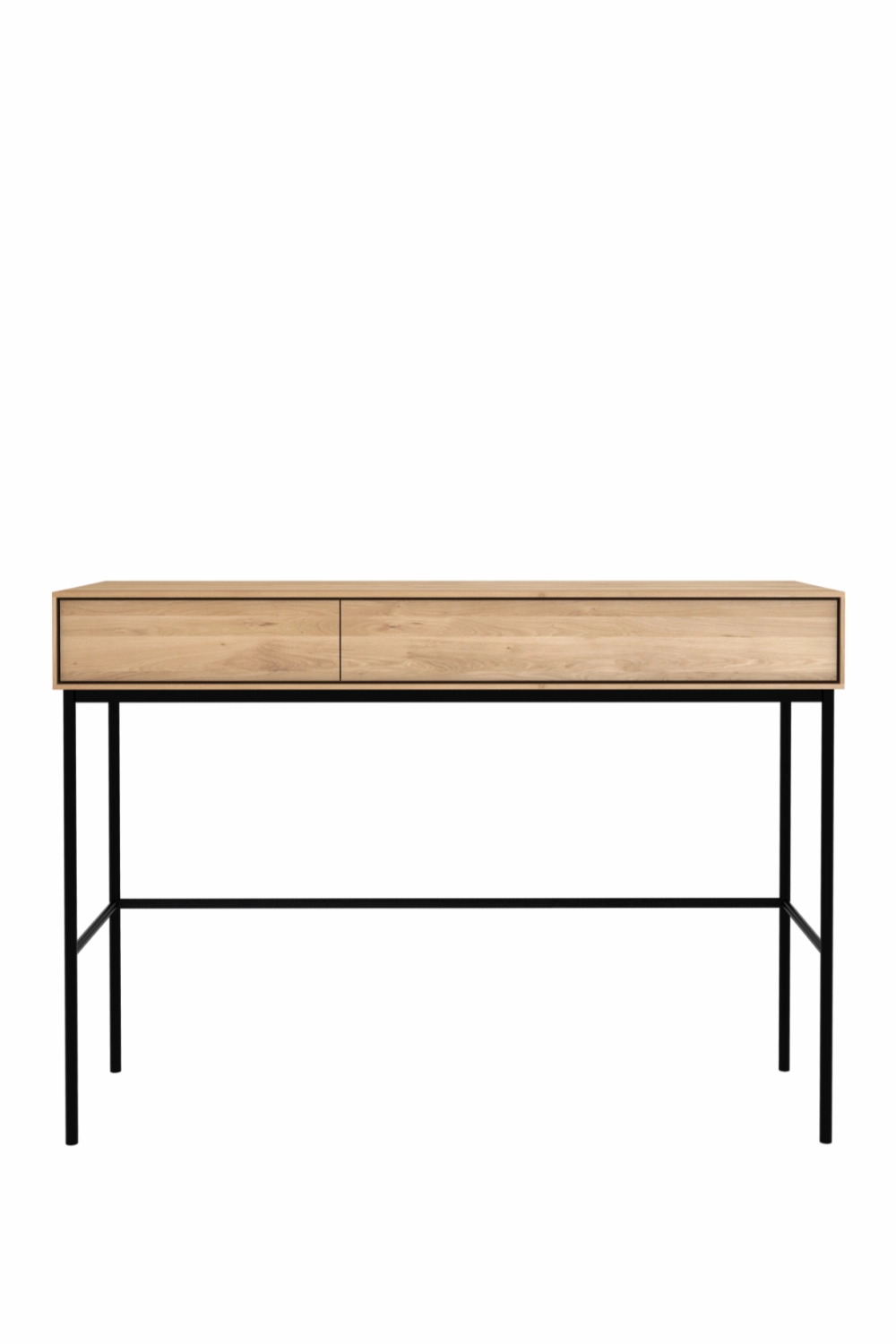 Varnished Oak 2-Drawer Desk | Ethnicraft Whitebird desk,home desk,workstation