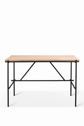Varnished Oak Desk | Ethnicraft Oscar desk,home desk,workstation