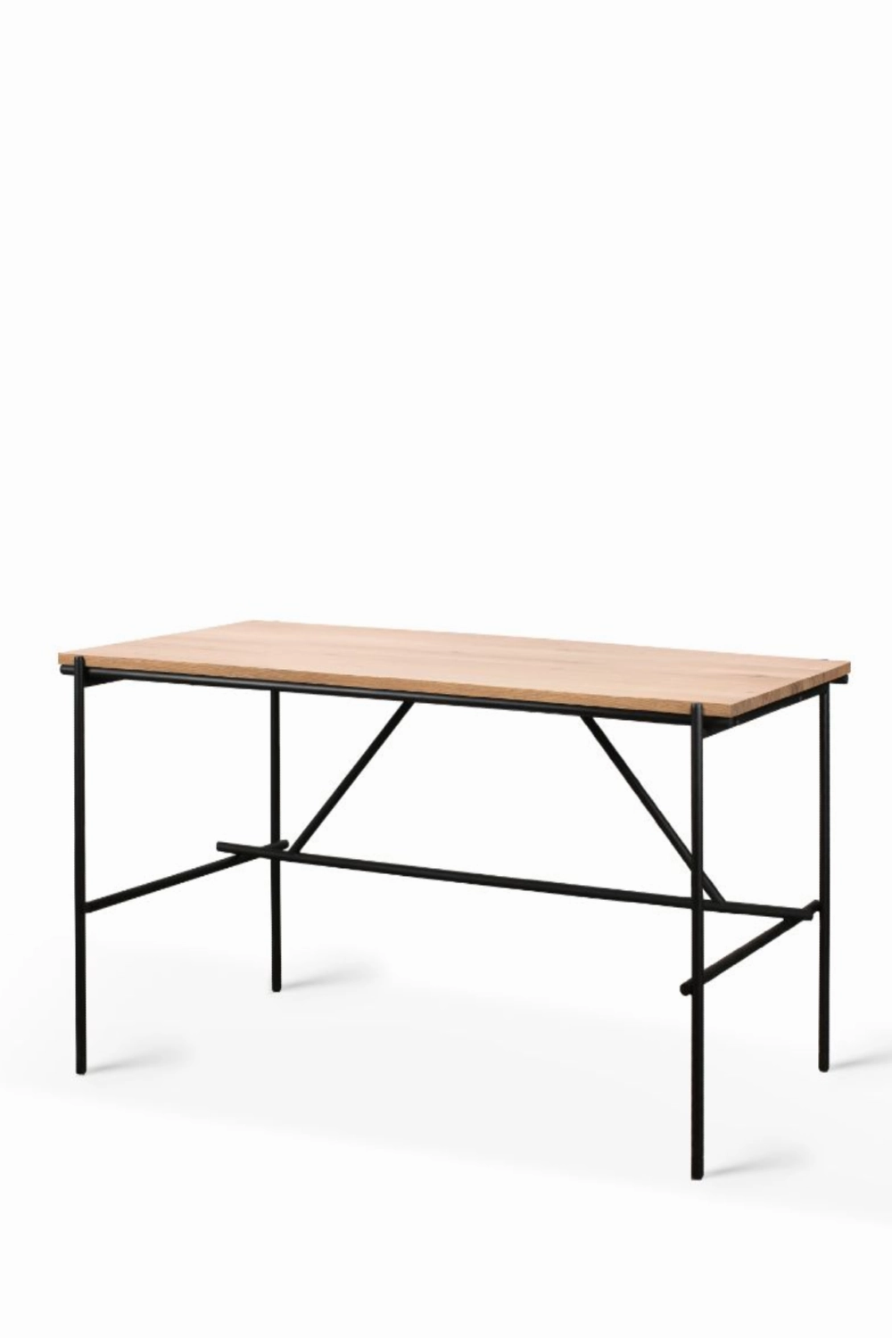 Varnished Oak Desk | Ethnicraft Oscar