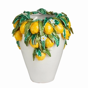Vase with Lemons vase,flower vase,home decoration