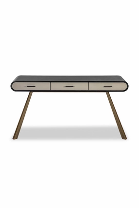 Vegan Leather Modern Desk | Liang & Eimil Chiado desk,home desk,workstation
