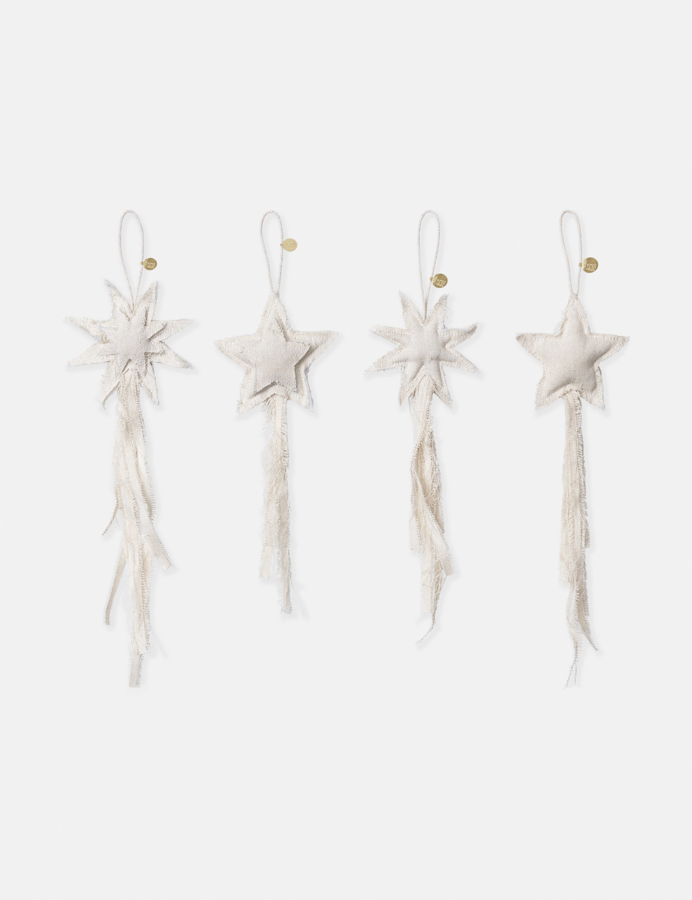 Vela Star Ornaments (Set of 4) by Ferm Living home decor,home accents,interior accessories