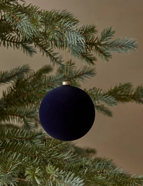 Velvet Ball Ornament (Set of 2) by Cody Foster and Co home decor,home accents,interior accessories