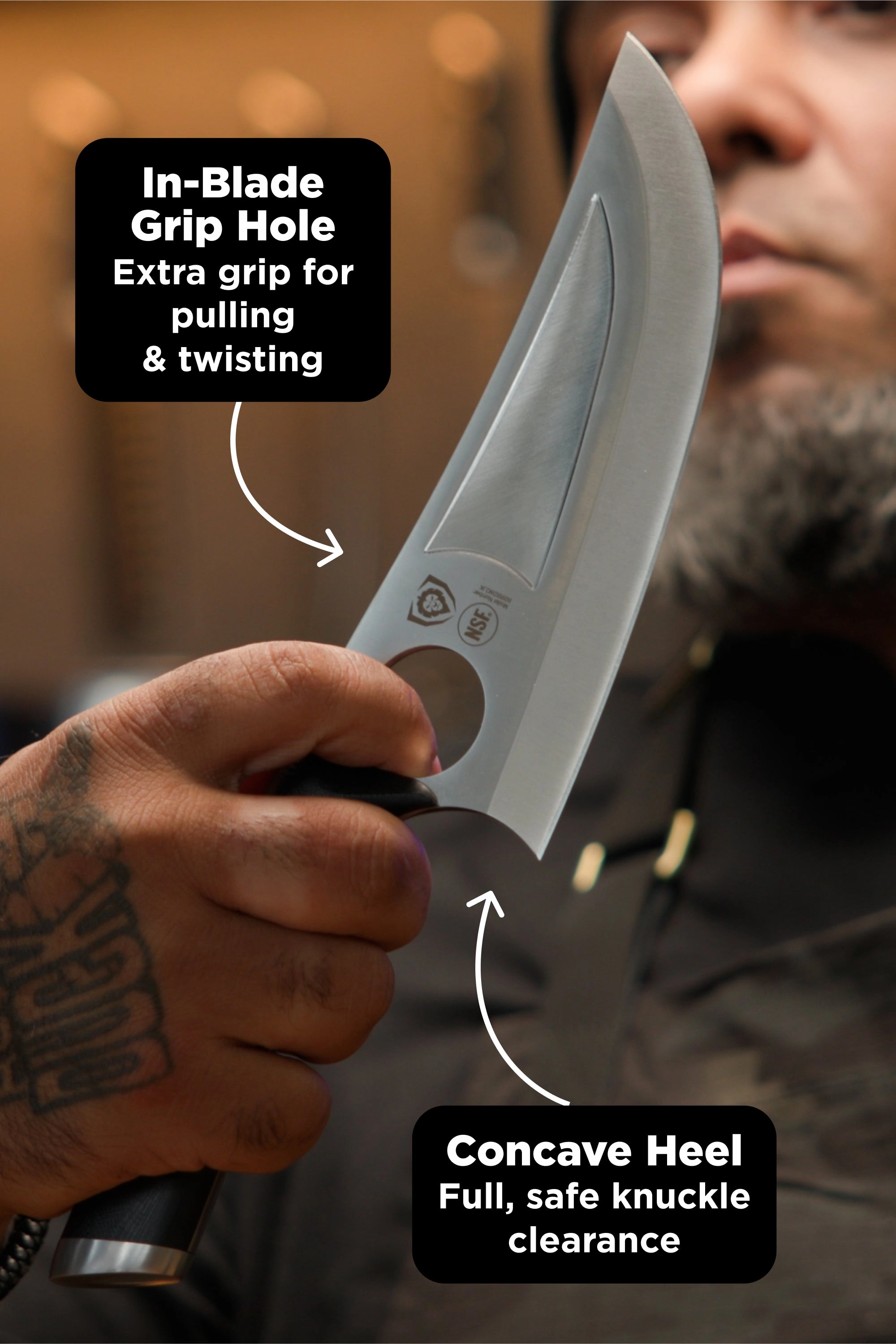 Venator Knife 7" | Gladiator Series | NSF Certified | Dalstrong 