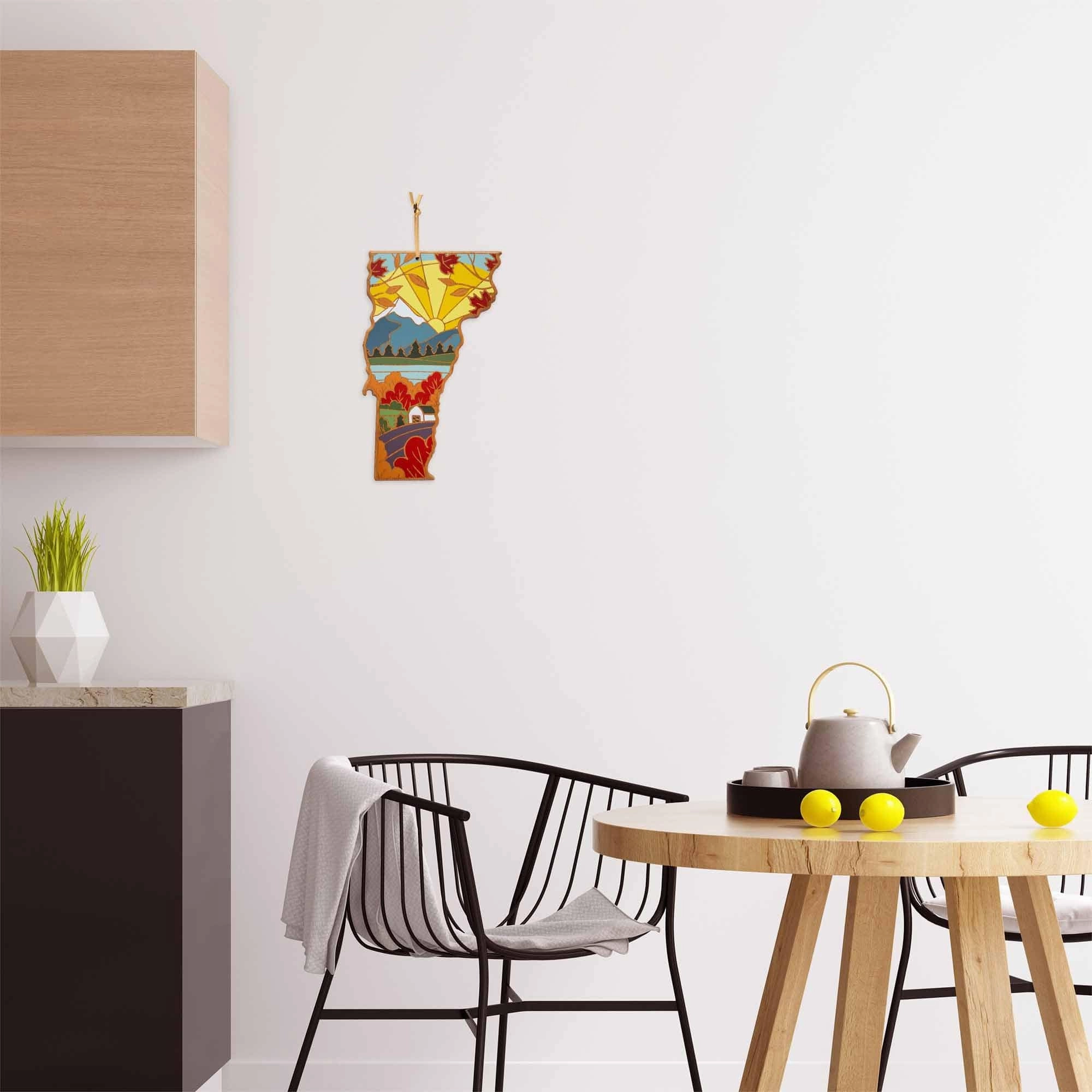 Vermont Cutting Board with Artwork by Summer Stokes