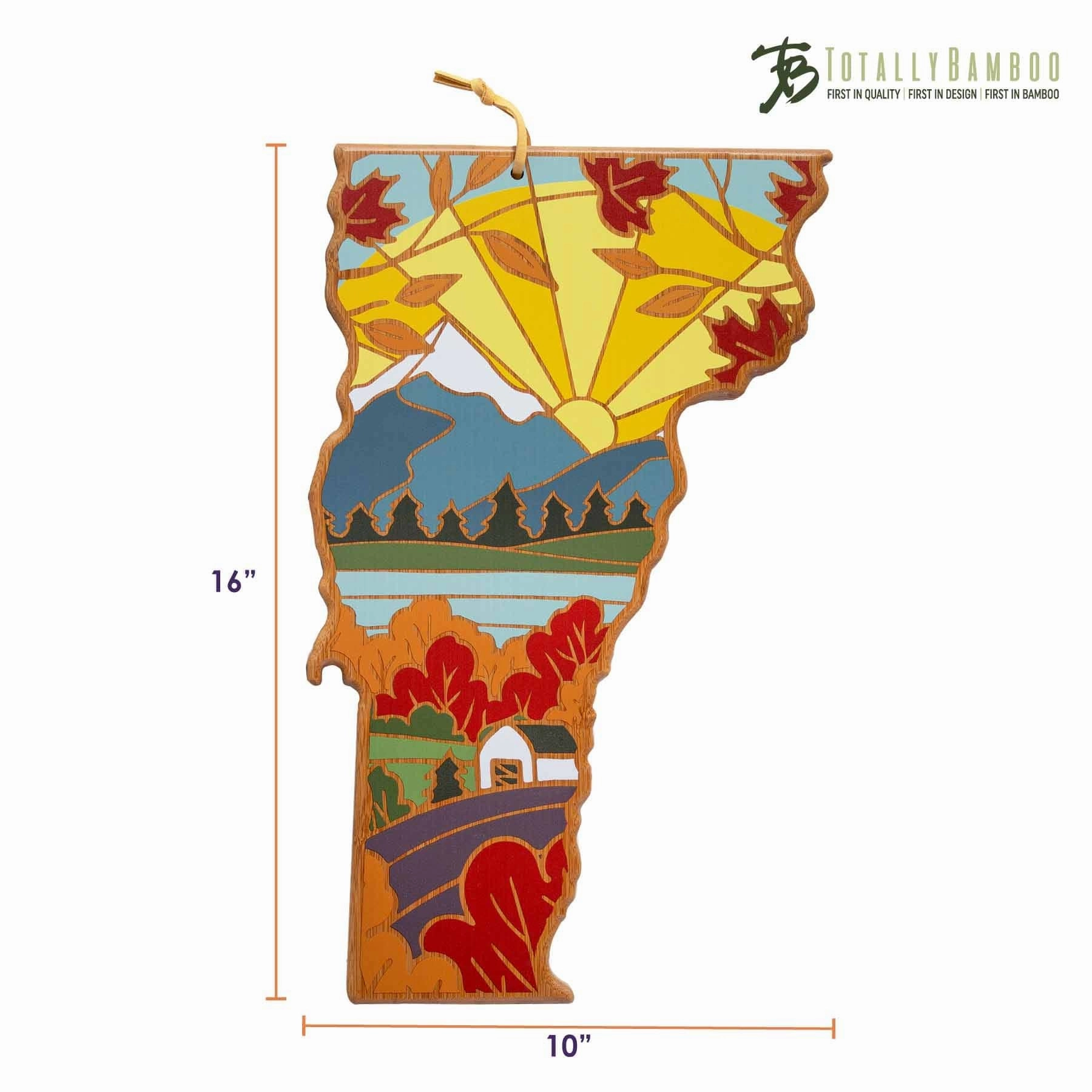 Vermont Cutting Board with Artwork by Summer Stokes