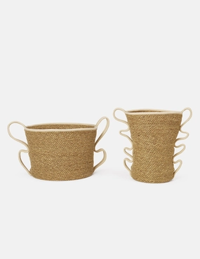 Verso Baskets (Set of 2) by Ferm Living home decor,home accents,interior accessories