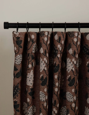 Vini Botanical Jacquard Curtain Panel by Sarah Sherman Samuel home decor,home accents,interior accessories