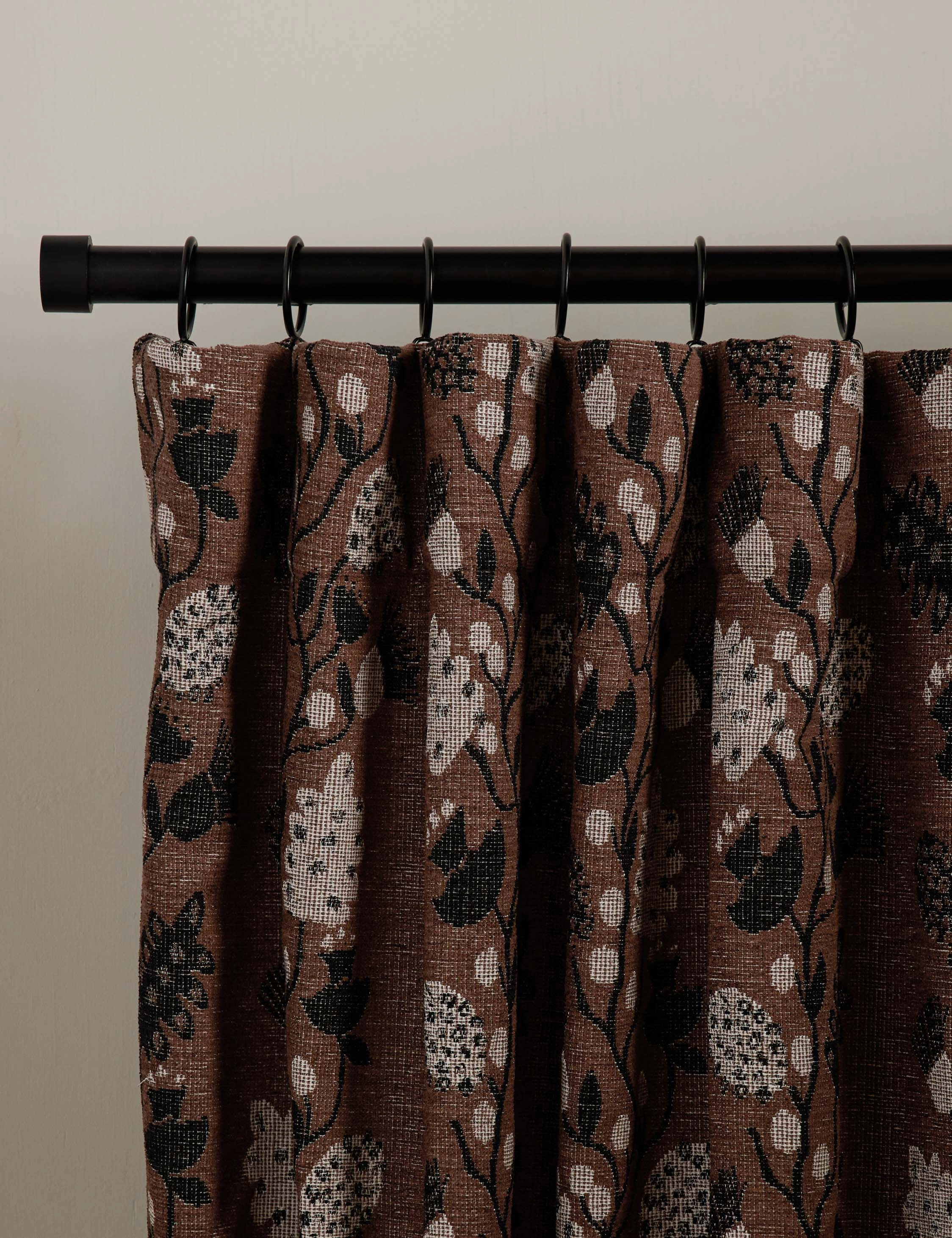 Vini Botanical Jacquard Curtain Panel by Sarah Sherman Samuel home decor,home accents,interior accessories