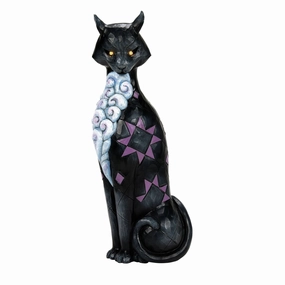 Vintage Cat with LED Glow Eyes figurines,decorative figurines,home accents
