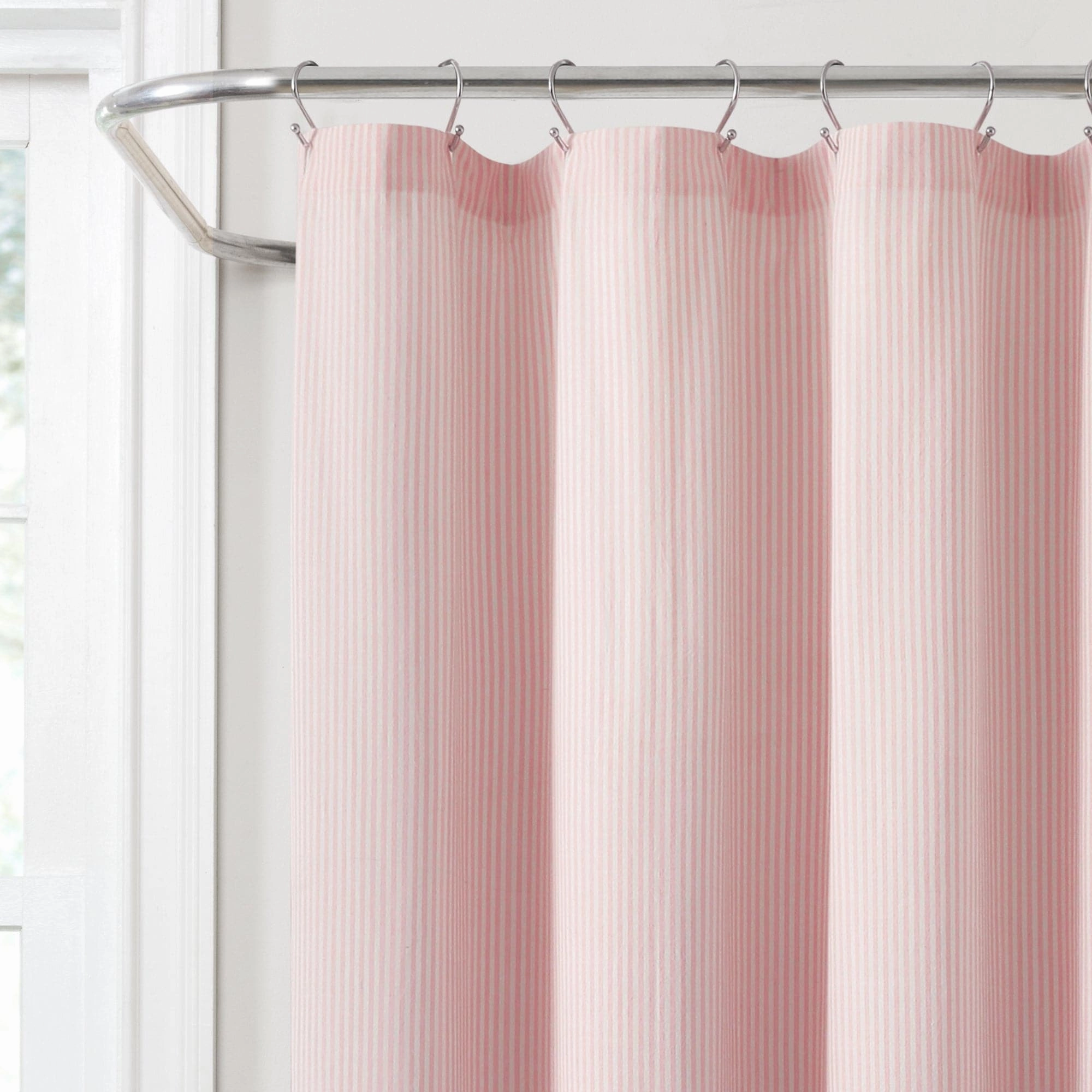 Vintage Stripe Yarn Dyed Shower Curtain