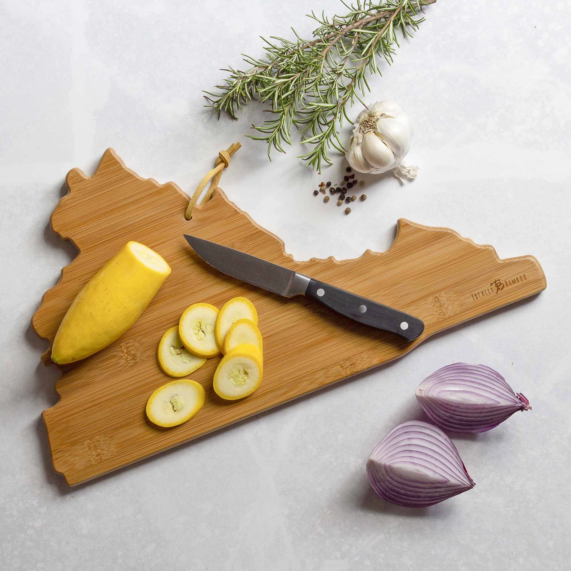 Virginia Cutting Board with Artwork by Fish Kiss