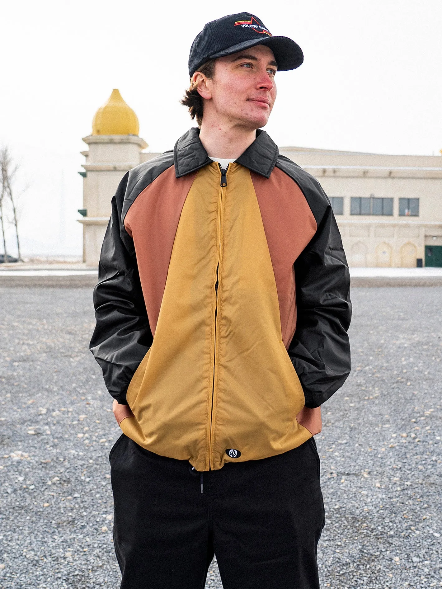 Volcom Prysmer Men's Jacket Mustard Volcom