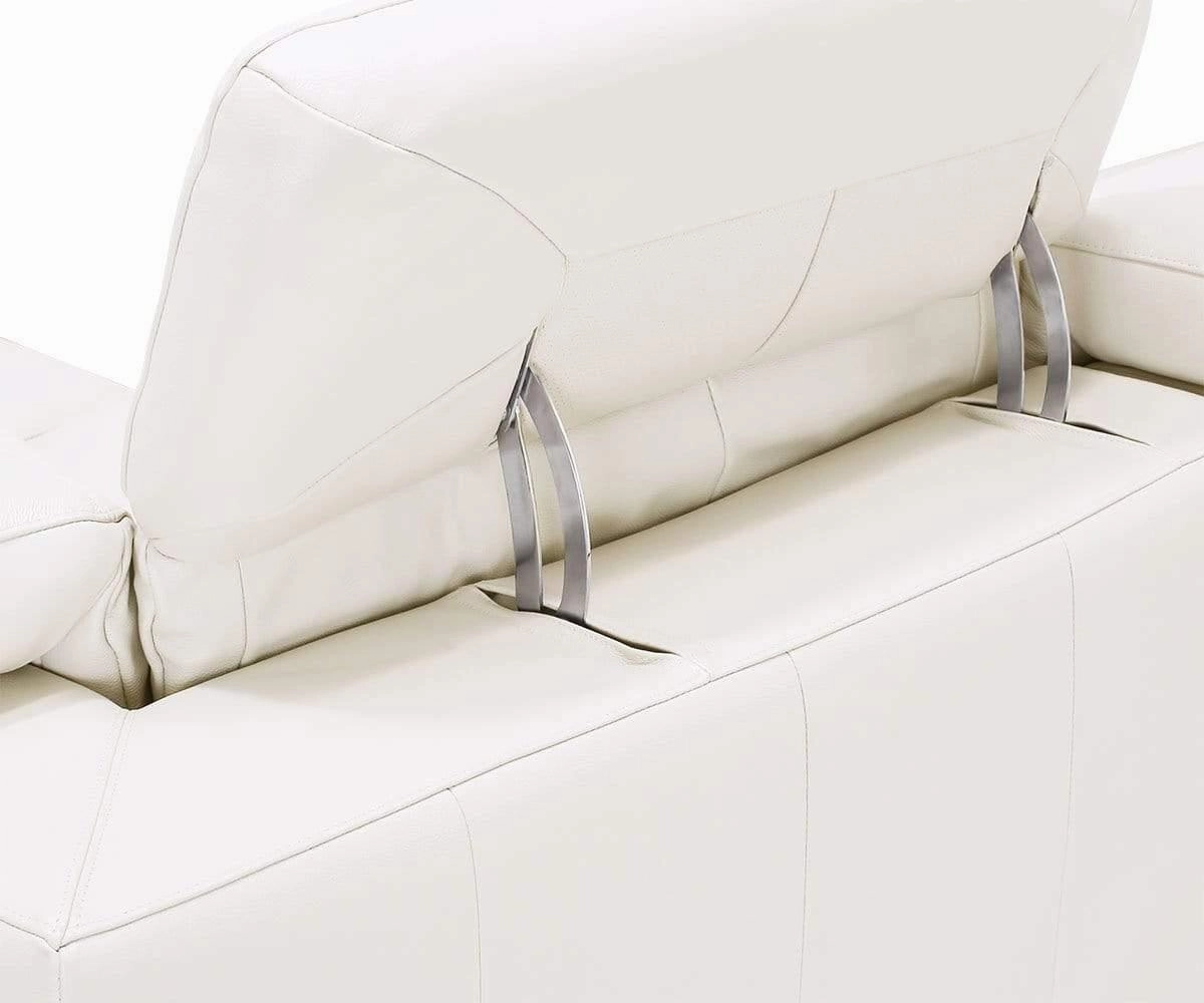 Voss Leather Power Reclining Sectional