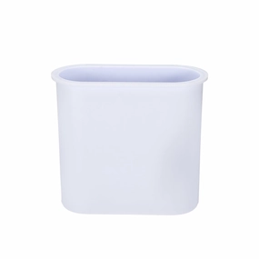 Wall Mount Toothbrush Holder Stand Self Adhesive Tooth Brush Holder for Toothbrush Toothpaste, 4.65"x2.13"x4.25" toothbrush holder,bathroom cup,bathroom organizer