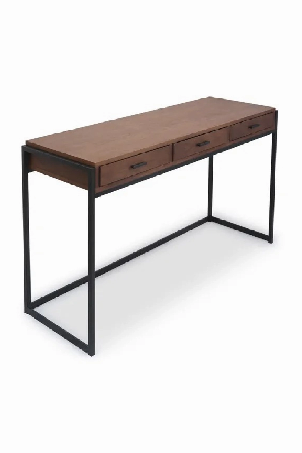 Walnut 3-Drawer Desk | NV Gallery Bruce