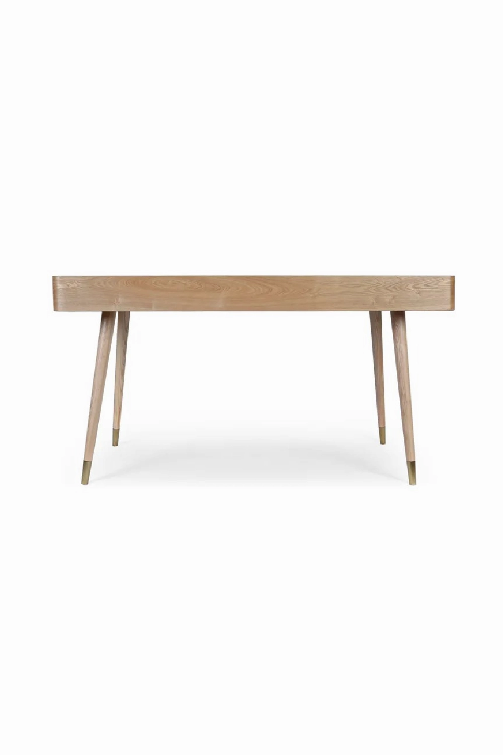 Walnut Wood 2-Drawer Desk | NV Gallery Vinyle