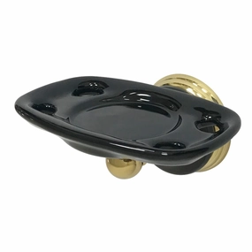 Water Onyx Toothbrush and Tumbler Holder - Polished Brass toothbrush holder,bathroom cup,bathroom organizer