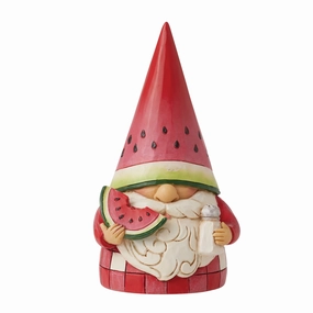 Watermelon Gnome Figurine figurines,decorative figurines,home accents