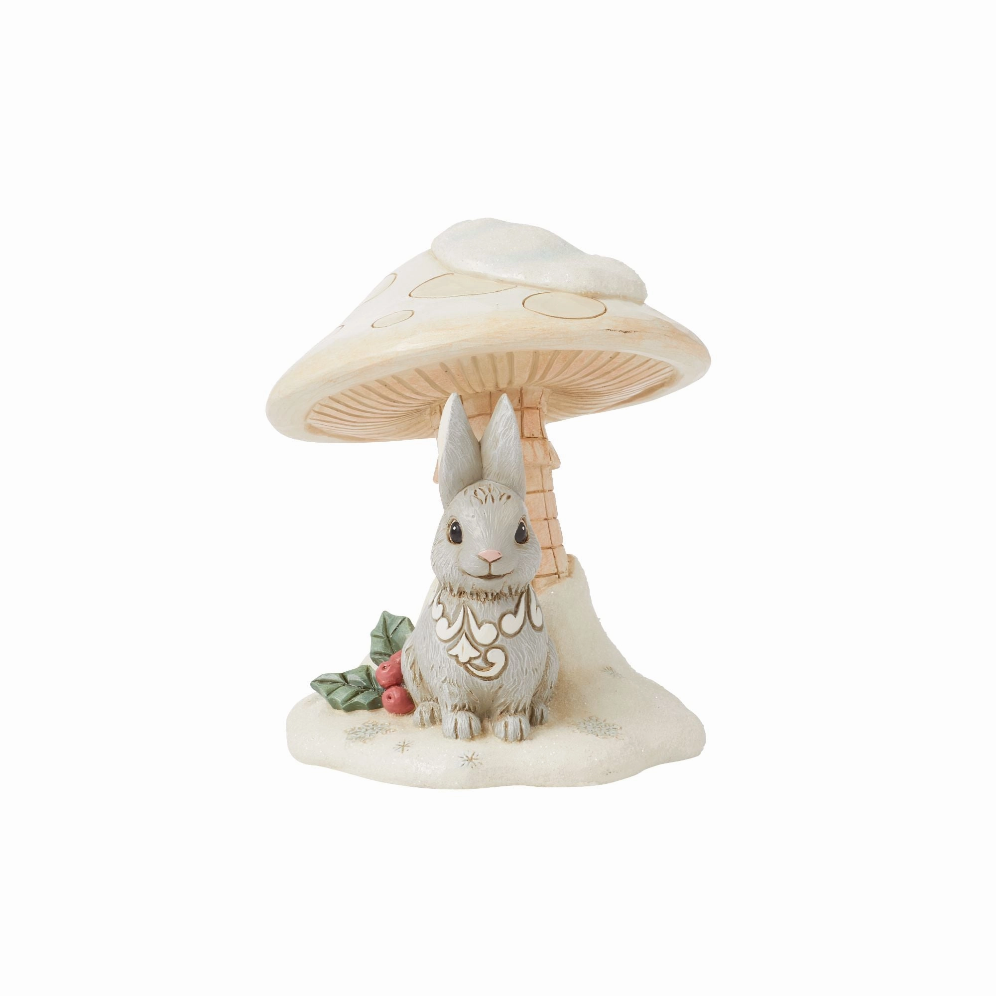 Wdlnd Bunny Mushroom Fig figurines,decorative figurines,home accents