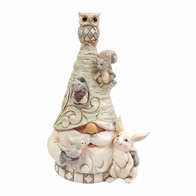 Wdlnd Gnome with Animals Fig figurines,decorative figurines,home accents