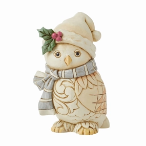 Wdlnd Owl with Scarf Fig figurines,decorative figurines,home accents