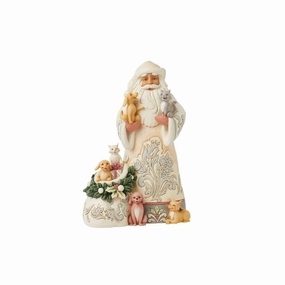 Wdlnd Santa with Pets Fig figurines,decorative figurines,home accents