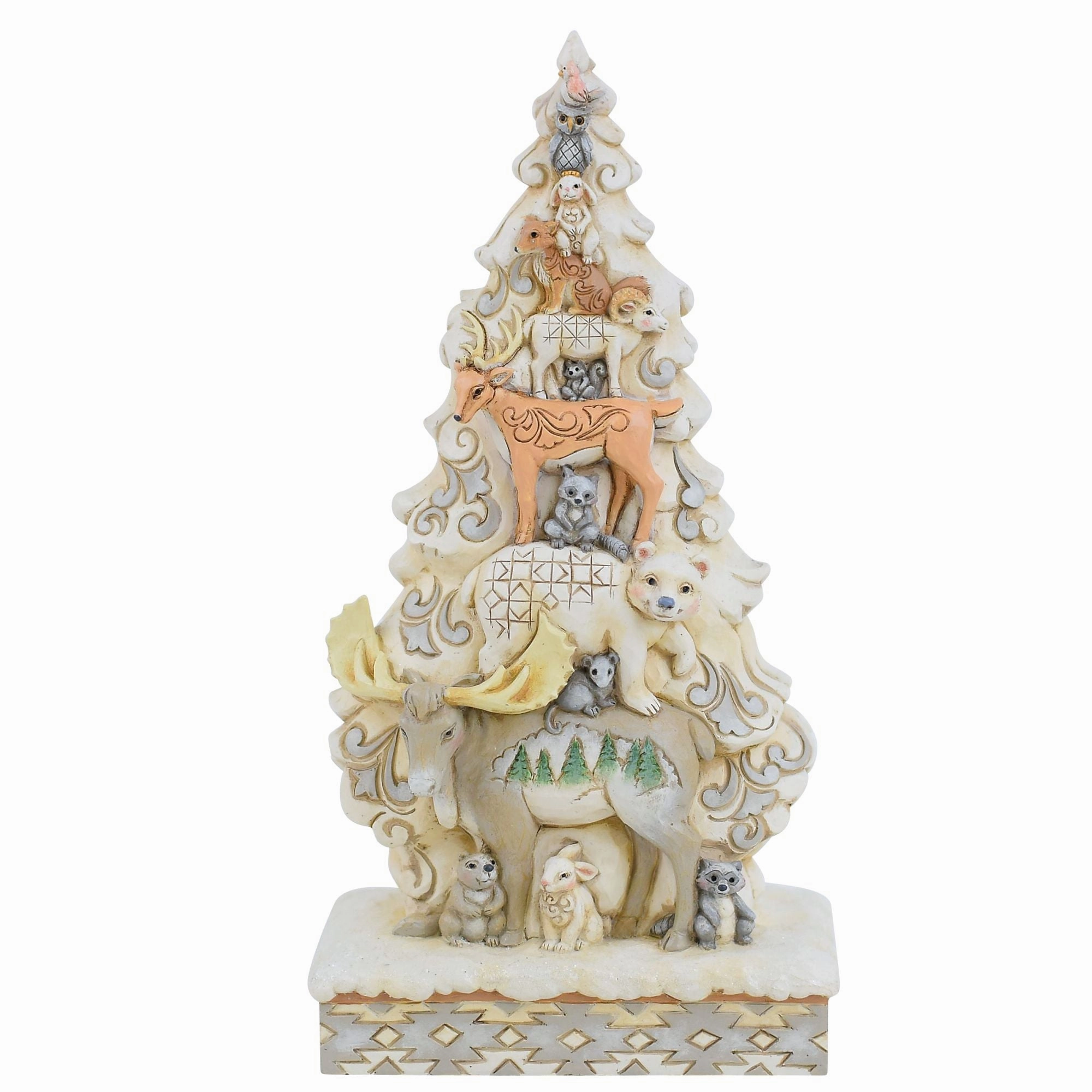 Wdlnd Stacked Animals Figurine figurines,decorative figurines,home accents