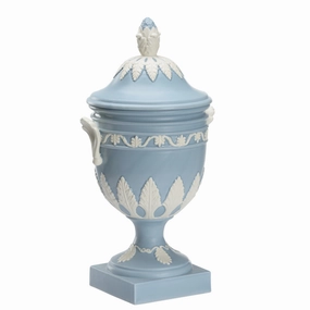 Wedgewood Urn in Blue and Grey vase,flower vase,home decoration
