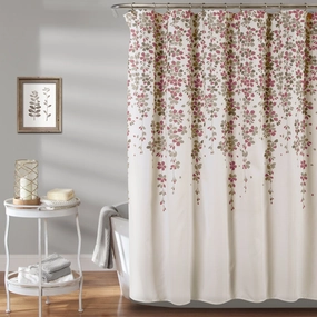 Weeping Flower Shower Curtain shower curtain,bath curtain,bathroom decor