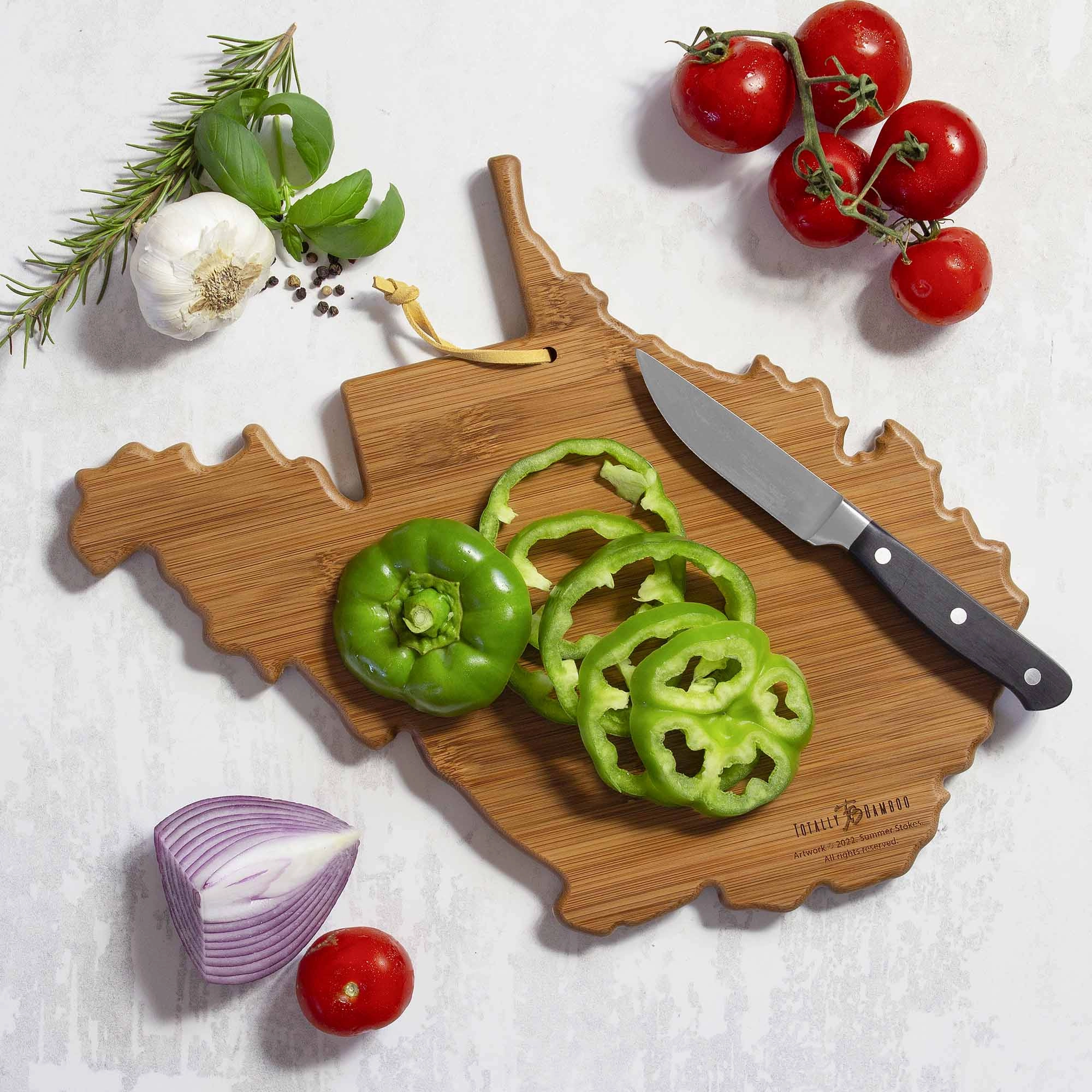 West Virginia Cutting Board with Artwork by Summer Stokes