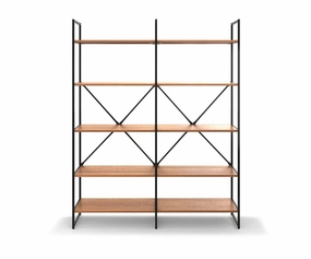 West Wide Bookcase sofa,couch,living room furniture