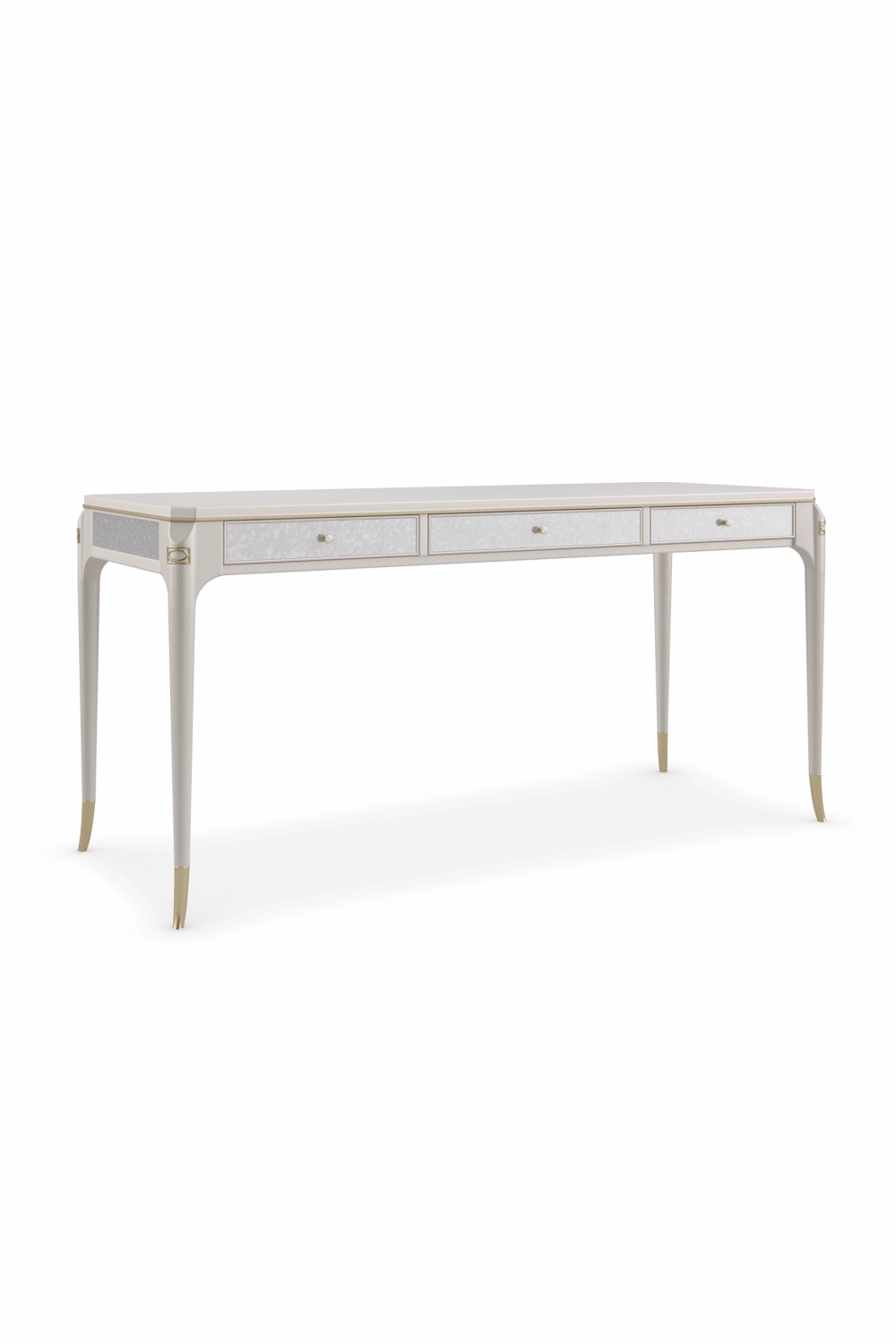 White Modern Desk | Caracole Sincerely Yours