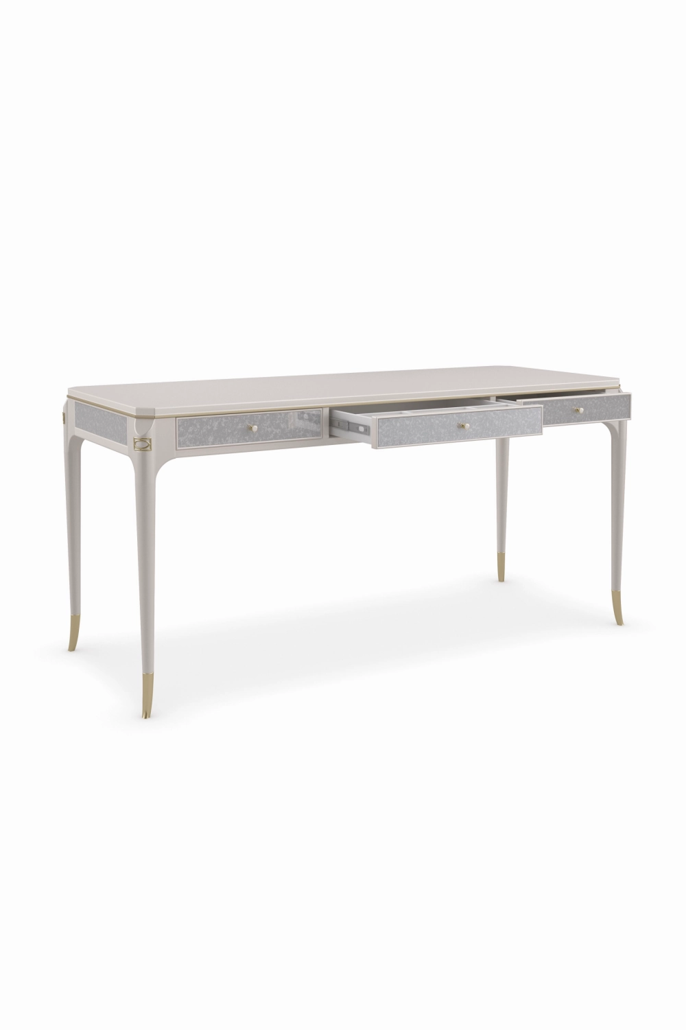 White Modern Desk | Caracole Sincerely Yours