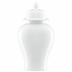 White Porcelain Imperial Ginger Jar vase,flower vase,home decoration