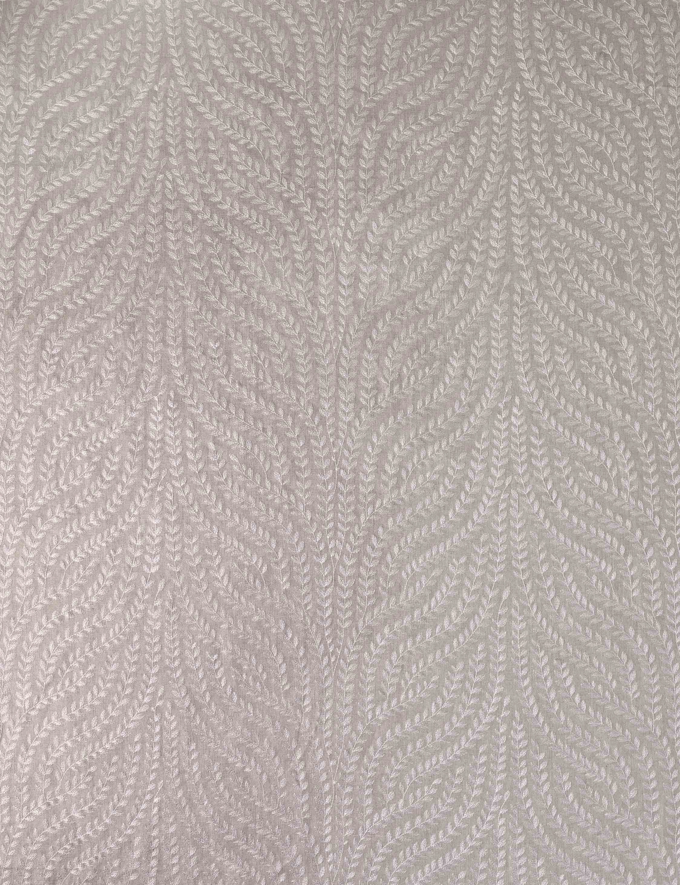 Willow Vine Embroidery Linen Fabric by Scalamandr