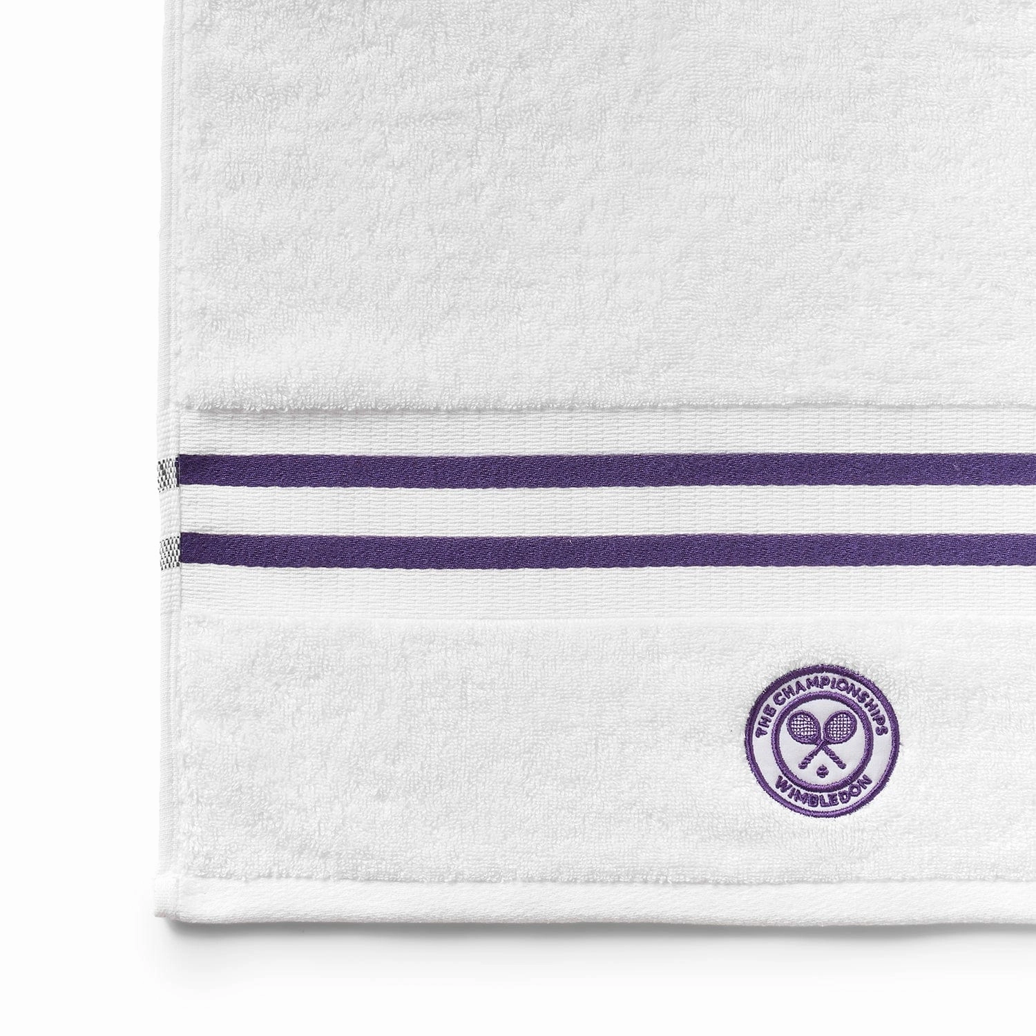 Wimbledon 2025 Baseline Bath & Hand Towel set in Purple