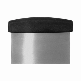 Winco DSC-2 Stainless Steel Dough Knife / Bench Scraper, 3" x 6" baking tools,cake baking,kitchen gadgets